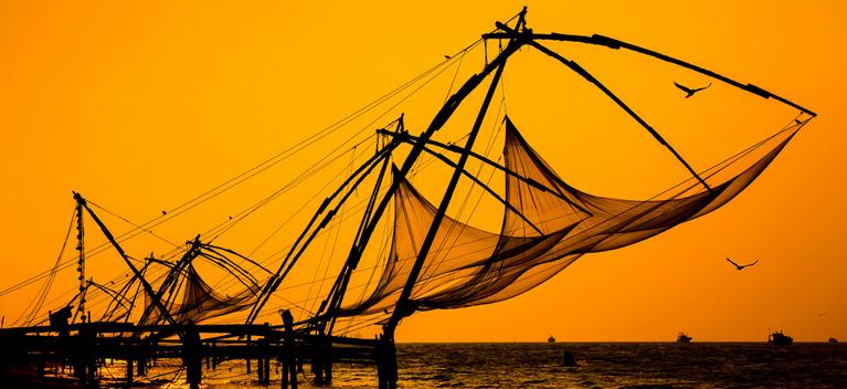 Chinese Fishing Net Cochin - Kochi - keralaindiavacation