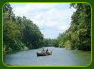 Thiruvallam Backwaters in Kerala